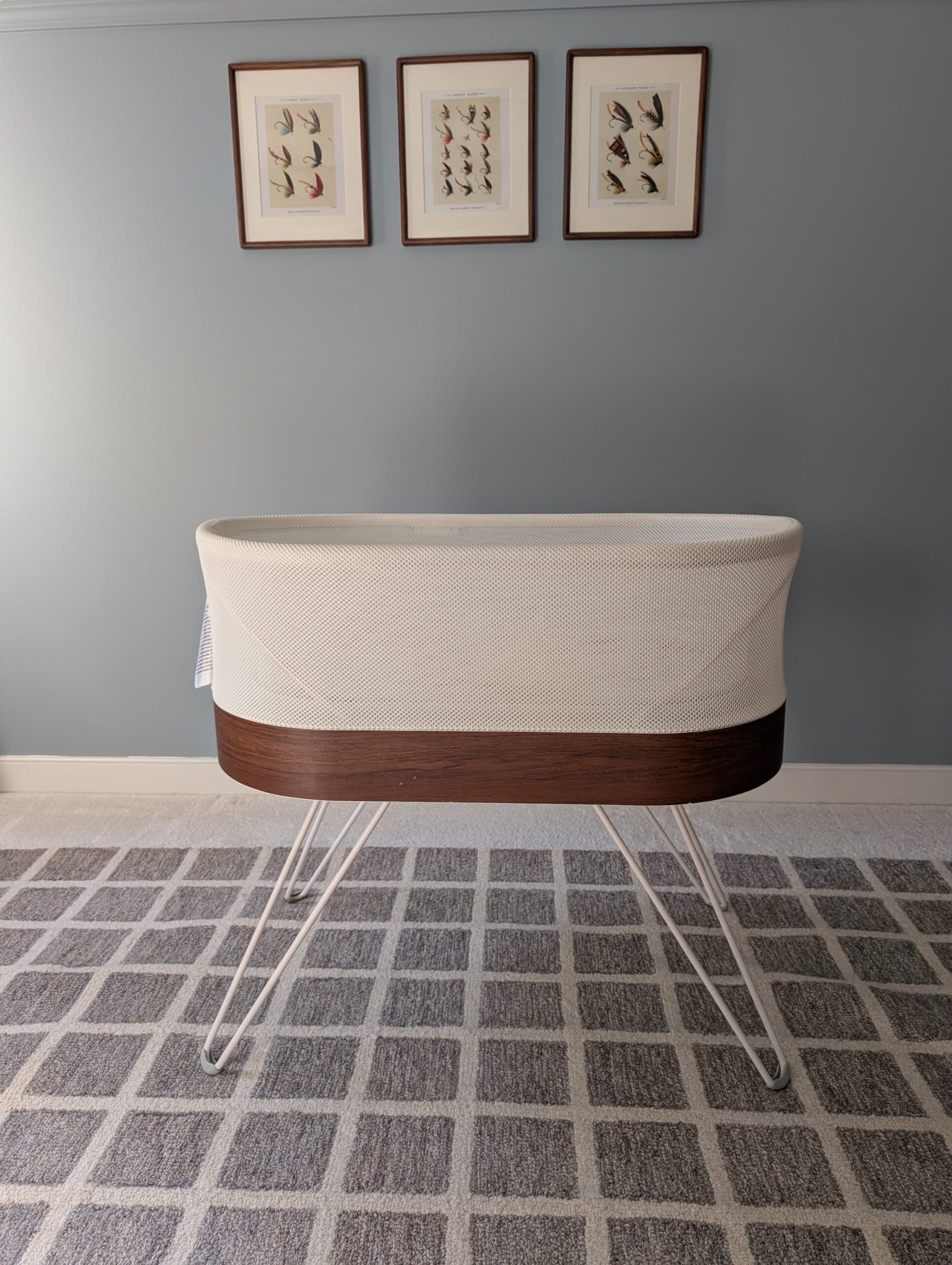 Snoo smart bassinet in nursery